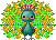 孔雀 peacock