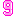 ピンク色の「9」数字リンクボタン