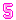 ピンク色の「5」数字リンクボタンのアニメーション