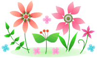 「花」の滑らかなアニメーション