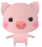 滑らかな動物「豚」のアニメ