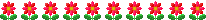 ガーベラの花のアニメライン