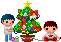 兄弟のクリスマスのアニメ