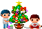 兄弟のクリスマスのアニメ:2