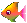 虹色の熱帯魚のアニメ（黒背景用）2