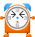 めざまし時計のアニメ2