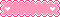 ピンク色のネームバナープレートのサンプルアニメーション