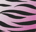 ピンク色背景のゼブラ柄のスマートフォン壁紙