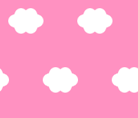 雲の壁紙：ピンク色